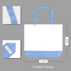 TOPDesign 1-Pack Super Strong Large 12oz Cotton Canvas Tote Bag, Reusable - Image 4