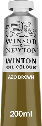 Winsor & Newton Winton Oil Color, 200ml Tube, Azo Brown by WinsorNewton