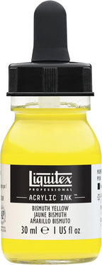 Liquitex Professional Acrylic Ink, 1-oz Jar, Bismuth Yellow by Liquitex