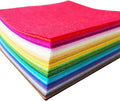 Felt Sheets, DIY Craft Sewing Pre-Cut Quilt Squares, Premium Colorful Hard by ZGXY