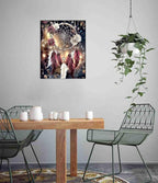 Dreamcatcher Cross Stitch Kits for Adults Beginner, Flower Counted Cross Stitch - Image 3