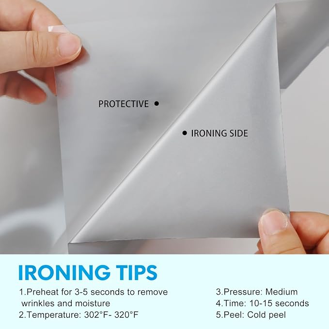 HTV Iron on Vinyl 12Inch by 12ft Roll HTV Heat Transfer Vinyl - Image 3
