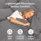 Body Pillowcases Set of 4-20x54 Long Body Pillow Case - Image 3