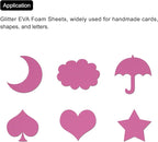 uxcell Rose EVA Foam Sheets, 11.8x7.9 in 2mm Thick Handicraft Foam Paper - Image 6