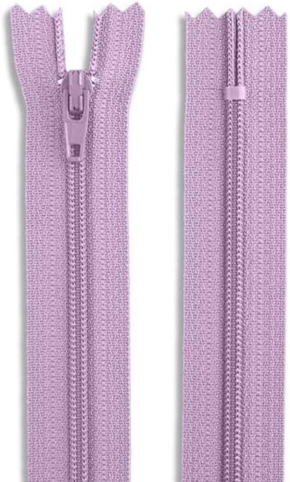 18 inch Nylon Coil Zipper #3 Non-Separating, Closed-End Replacement Zipper - Image 4