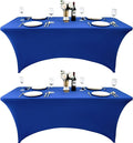 2-Pack 6ft Spandex Table Covers by Unknown