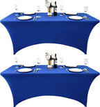 2-Pack 6ft Spandex Table Covers by Unknown