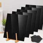 Adrattnay Black Acrylic Sheets 1/8 Thick, Opaque Acrylic Sheets Acrylic Panel - Image 6
