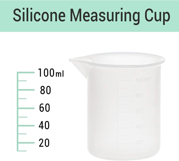 Gartful 100ml Silicone Measuring Cups - Image 2