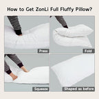 ZonLi Fluffy Body Pillow, Full Body Pillows - Image 7