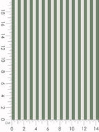 Striped Cotton Fabric Bundle, 5 Coordinating Stripe Fabric Panels, 23.6 x 11.8 - Image 6
