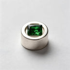 Emerald Green Color Cubic Zirconia Loose Beads Unset - Image 8