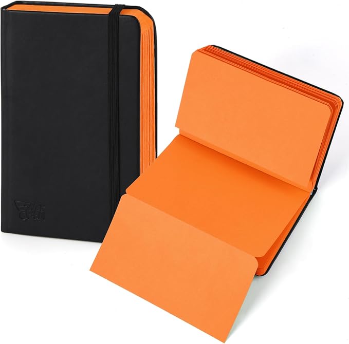 3.5x5.7inches Mixed Media Sketch Pad, 120GSM 32Sheets Folded Colored Paper by E-WEICHEN