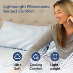 Body Pillowcases Set of 2-20x54 Long Body Pillow Case - Image 3