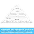 Ymapinc 60 Degree Triangle Ruler - Image 4