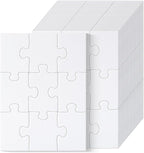 Mr. Pen- Blank Puzzle, 24 Pack, 9 Pieces/Pack, 5.5" x 4" | Blank Puzzles to by MrPen