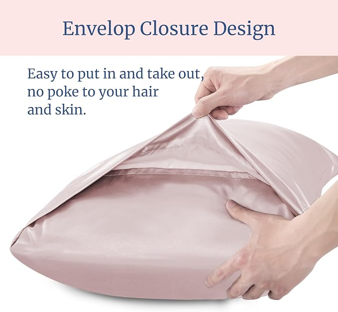 BEDELITE Satin Pillowcase for Hair and Skin, Super Soft Similar to Silk Pillow - Image 6