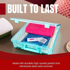 ArtBin 6955AA Super Satchel Compartment Box Clear Craft Organizer Storage Case - Image 8