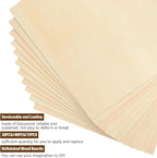 Riakrum Basswood Sheets Plywood Board Unfinished Wood Boards - Image 4