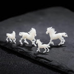 Woohome 7 PCS 3D Resin Mould Filler Casting Moulds, Mini Frog Snails Horse - Image 2