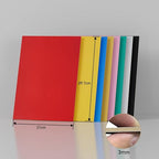 8 Pack Pre-Painted Colored Plywood Sheets, 11.7"x8.3"x1/8" Basswood - Image 2