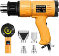 SEEKONE Heat Gun 1800W 122℉-1202℉（50℃- 650℃）Fast Heating Heavy Duty Hot Air Gun by SEEKONE