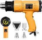 SEEKONE Heat Gun 1800W 122℉-1202℉（50℃- 650℃）Fast Heating Heavy Duty Hot Air Gun by SEEKONE