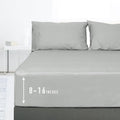 Sunflower Queen Fitted Sheet, 1-Piece Deep Pocket Fitted Bottom Sheet 16" by SunflowerHometexUS