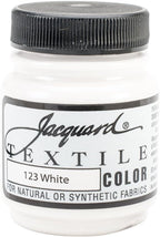 Jacquard Textile Color White for Clothes, Furniture Upholstery, Shoes or Tote by Jacquard