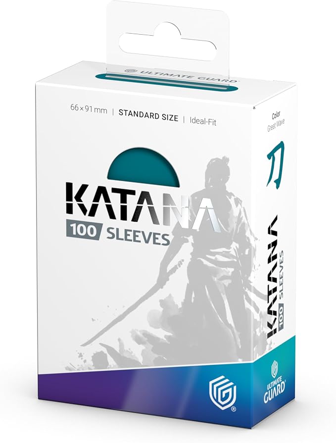 Ultimate Guard Katana Card Sleeves: 100 Standard Size TCG Sleeves, 66 x 91mm - Image 3