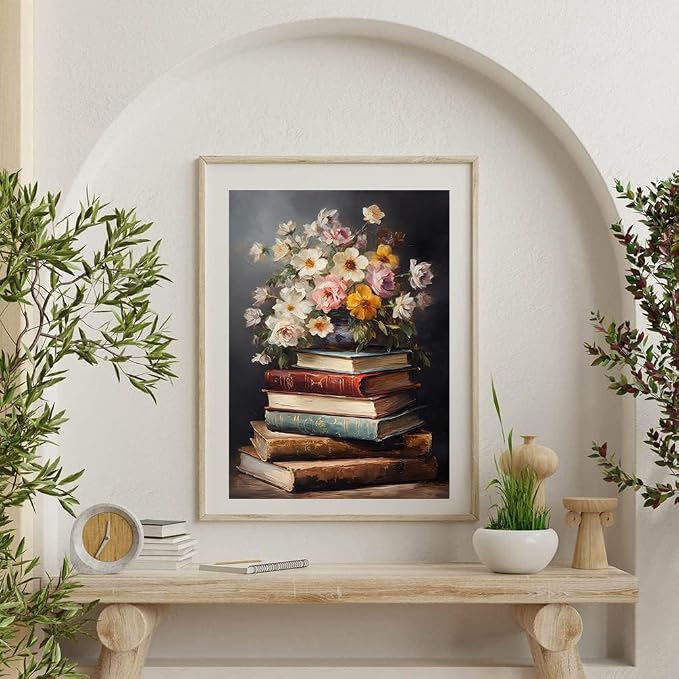 RYMILIE Vintage Flower Square Drill Diamond Art Painting Kits - Image 3