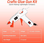 Mini Hot Glue Gun Kit：DEKOPRO 20Watt High Temp Glue Guns Tool - Image 4