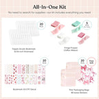YOPPIX 6x2” Acrylic Bookmark Blanks- 20 Set Bookmark Making Kit - Image 3