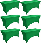 6-Pack 6ft Spandex Table Covers by Unknown
