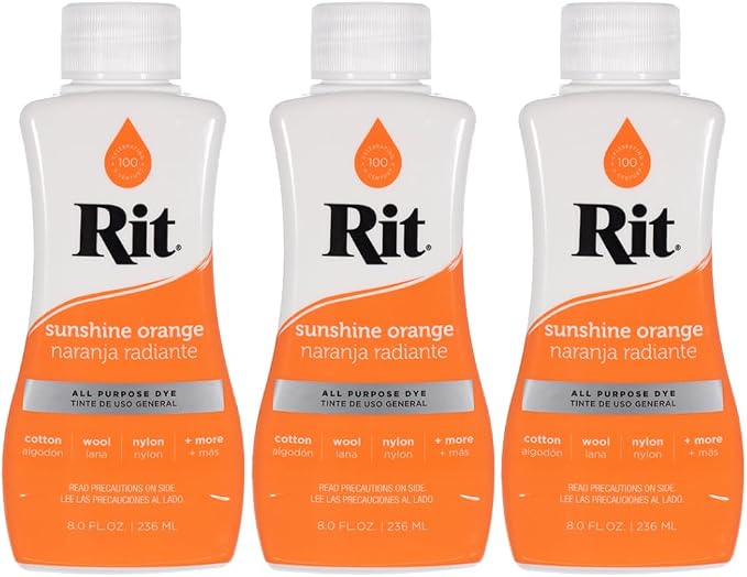 Rit Dye – 8 Oz. Liquid Fabric Dye by CraftCounty