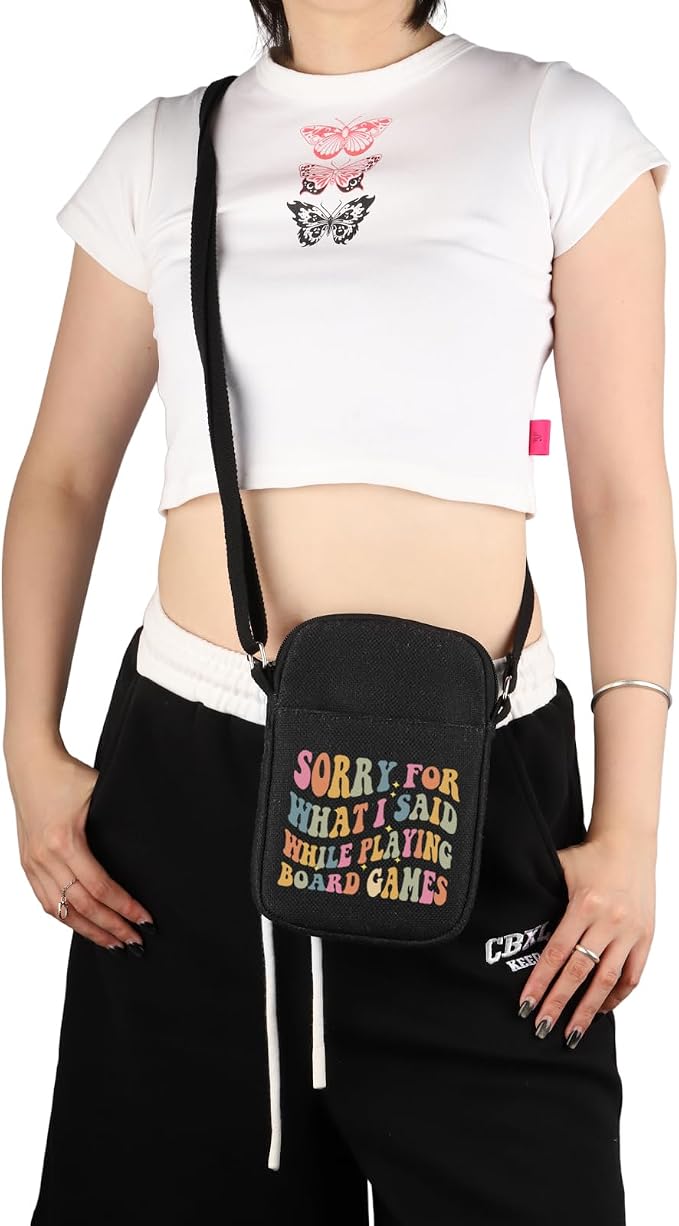 JXGZSO Board Games Tote Bag Board Game Gift Game Night Shoulder Bag Board Games - Image 7