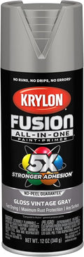 Krylon Rust Preventative Spray Paint, Vintage Gray, 12 oz K02726007-1 Each by Krylon%C2%AE