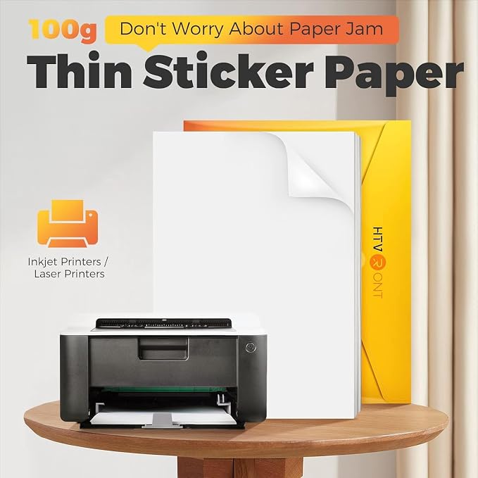 HTVRONT Printable Vinyl Sticker Paper - Image 3