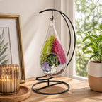 Creations by Nathalie DIY 7" DIY Teardrop Terrarium Kit - Image 8