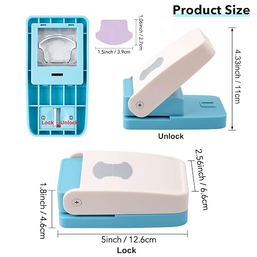 BAOFALI Tab Punch Whale-Tail Tab Punch Maker Puncher - Image 2