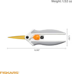 Fiskars Easy Action Micro-Tip Titanium Scissors, Sharp Blades - Image 6