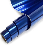 Blue Heat Transfer Vinyl Roll, Soft Metallic Foil HTV by MerryMade