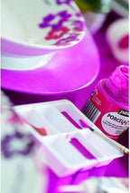Pebeo Porcelaine 150, Water-Based High-Gloss Porcelain Paint, 45 ml Bottle - Image 6