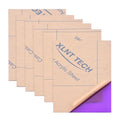 6 PCS Purple Transparent Cast Acrylic Sheets 8" x 12" x 0.118", Plexiglass by MaterialsParts