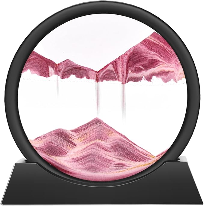 Wai Danie Moving Sand Art Picture 3D Hourglass Deep Sea Sandscape Liquid Motion by WaiDanie