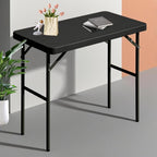 Folding Table 2.7ft Rectangular All-Occasion Plastic Folding Event Table - Image 2