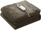 Wapaneus Heated Blanket Electric Twin Size 62"x84" by Wapaneus