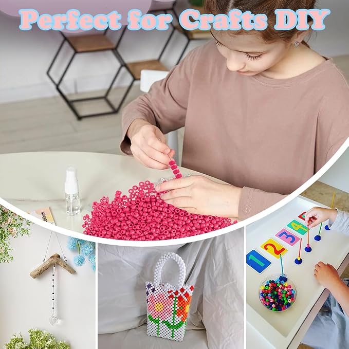QPIXVB 1100PCS Pony Beads, Beads - Image 4