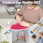 QPIXVB 1100PCS Pony Beads, Beads - Image 4