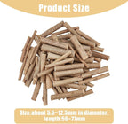 SUPERFINDINGS 100PCS Rustic Wooden Sticks Natural Wood Branches of Driftwood - Image 2